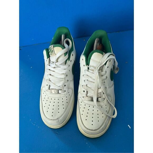 Nike Air Force 1 '07 Pine Green White Men Size 7.5 SKU 315122-134 2009 - Picture 3 of 6